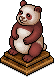 Brauner Pandabär