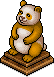 Gelber Pandabär