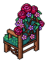 Wildblumen Thron