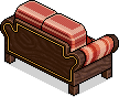 Blockhütten Sofa