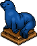 Blaue Robbe