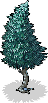 Gefrorener Baum