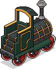 Lebensgrosser Zug