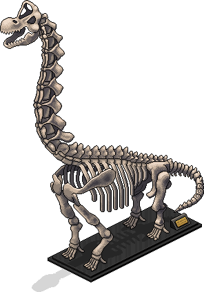 Brachiosaurus-Skelett