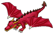 Feuerspeiender Drache
