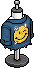 Smiley-Jeansjacke