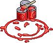 Rote Smiley-Farbe