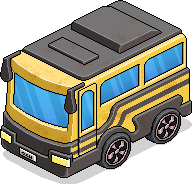 Gelber New Yorker Bus