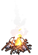Herbstliches Lagerfeuer