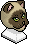 Katzenartiges Gesicht