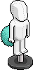 Großer Habbo-Hasenschwanz