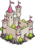 Grosses Schloss als Miniatur