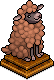 Hellbraunes Kuschelschaf