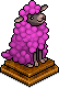 Pinkes Kuschelschaf