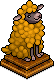 Goldenes Kuschelschaf