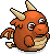 Oranger Plüschdrache