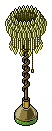 Lampe mit Volants