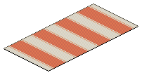 Waasa Teppich orange