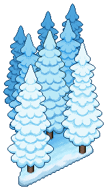 Verschneiter Wald