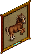 Habbo Pferdegemälde