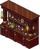 Saloon Getränkeschrank