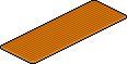 Orangene Yogamatte