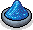 Blauer Farbstoff