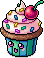 Plüsch-Cupcake